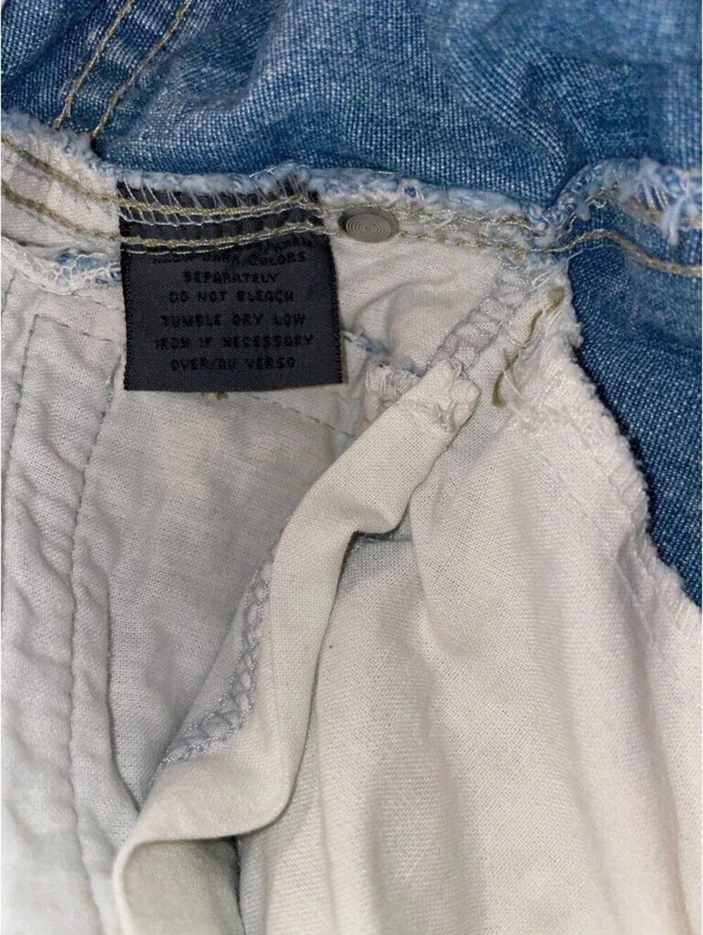 Vintage Lizwear Womens Straight Leg Jeans Blue Light Wash Denim 12 New With Tag!